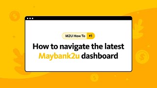 How to navigate the new M2U dashboard [upl. by Akirahs]