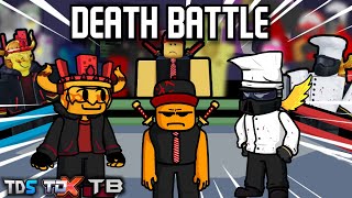 TDX TDS TB  Death Battle FNF Mod [upl. by Namron]