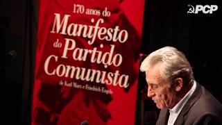 Jerónimo de Sousa Sessão Evocativa «170 anos do Manifesto do Partido Comunista» [upl. by Kensell786]