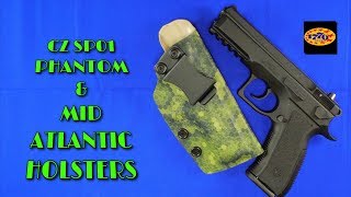 CZ SP01 PHANTOM amp MID ATLANTIC HOLSTERS [upl. by Notxarb]