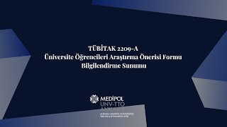 Tübitak 2209A Araştırma Önerisi Formu Nasıl Hazırlanır [upl. by Anned]