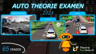 Auto Theorie Examen 2024  Gevaarherkenning  Kennis  Inzicht [upl. by Netnerb218]