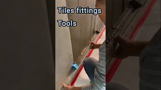 Tiles fittings tools 2024 diy tileideas tiles construction shortvideos shors short foryou [upl. by Aleyak]