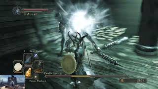 Dark Souls 2 Remastered Flexile Sentry Boss on Sorcerer [upl. by Standley]