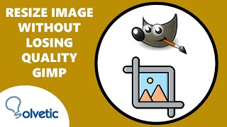 Resize image without losing quality GIMP ✔️ [upl. by Arretak242]