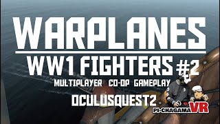 【WarplanesWW1 Fighters 2】Oculusquest2 [upl. by Tandy735]