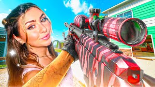 My Sniping Impressed the 1 GIRL SNIPER on Black Ops 6 [upl. by Tnecnivleahcim991]