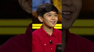 इस छोटे से Contestant ने पढ़ रखी है Bhagavad Gita  KBC India  Shorts [upl. by Noemis]