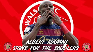 WALSALL SIGN ALBERT ADOMAH ON A ONEYEAR DEAL  My Thoughts [upl. by Flieger]