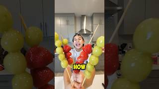 Delicious Fruit Candy 🍡 Tanghulu Homemade Snack shorts food kavenadventures [upl. by Biegel534]