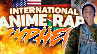 THEY WENT OFF OTAKU 2024 INTERNATIONAL RAP CYPHER  REACTION [upl. by Amre]