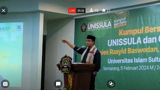 🛑 LIVE Anies di Unissula Semarang [upl. by Nathan]