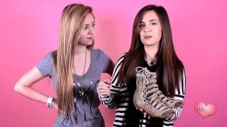 quotOMG Shoesquot Megan and Liz on Style  LifeOfMeganandLiz [upl. by Grider]