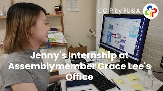 Jennys CCIP J1 Internship at Assemblywoman Grace Lees Office [upl. by Edmund922]