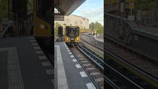 BVG Class HK train Berlin underground UBahn [upl. by Rebmaed]