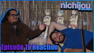 DOMESTIC VIOLENCE  Nichijou Ep 19 Reaction [upl. by Glogau]