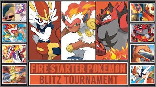 FIRE STARTER POKÉMON 1vs1 Tournament [upl. by Ahsoik520]