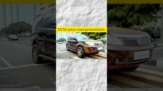 Tata Safari road presentation shortsviral trendingshorts viralshort shorts car [upl. by Genet]