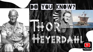 THE son of master brewer Thor Heyerdahl know about IT facts history youdidntknowscientific [upl. by Aicatsan]