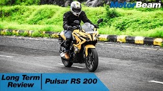 Pulsar RS 200 Long Term Review  Is It Best Pulsar Yet  MotorBeam [upl. by Lauritz38]