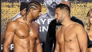 David Haye vs Joe Fournier • FULL WEIGHIN amp STAREDOWN • Holyfield vs Belfort [upl. by Wrennie672]