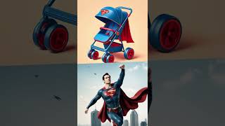 Kinderwagen and stroller Marvel amp DC Avengers [upl. by Ydnew]