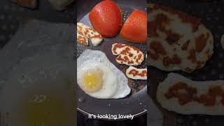 Halloumi Cheese amp Avocado Toast Simple delish food frugalhealthychef homemadefood [upl. by Nyrraf]