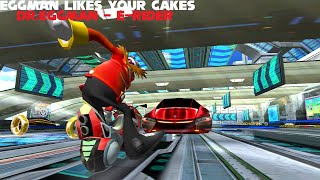 Sonic Riders DX v201 quotEggman Likes Your Cakesquot 3 Laps Metal City DrEggman  ERider [upl. by Nodyl]