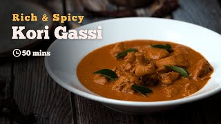 Kori Gassi  Mangalorean Chicken Curry  Mangalorean Recipes  Chicken Recipes  Cookd [upl. by Maccarthy]