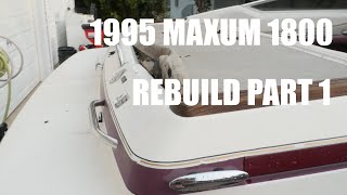 MAXUM 1800 Rebuild Part 1 [upl. by Sregor]