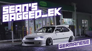 SEANS BAGGED HONDA CIVIC 4K  The Germanese [upl. by Handbook]