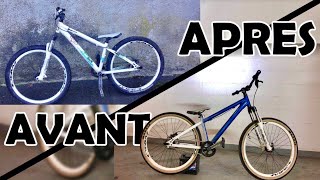 TUTO  Refaire un VTT Dirt à neuf [upl. by Yelrebmik]