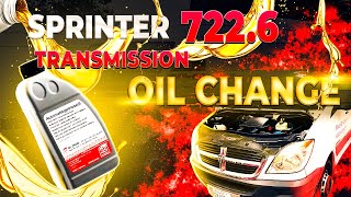 SPRINTER 7226 TRANSMISSION OIL CHANGE [upl. by Ijies]