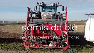 semis par lentreprise SARL Rouffignac agriculture semis drone rouffignac lalouxagrix [upl. by Ahsiuqal]