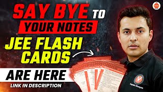 Revise In Minutes JEE Flash Cards📚  JEE 2025  Shreyas Sir [upl. by Ydaj]