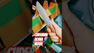 🥹CUDEMAN BOINA VERDE CADETE MADERA DE COCOBOLO ES UNA BESTIA A LA VENTA knifereview [upl. by Alue]