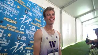 Washington Continues Claiming 1500m NCAA Titles As Joe Waskom Wins In A NailBiting Finish [upl. by Rosario485]