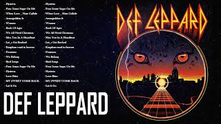 The Best Songs Of Def Leppard  Def Leppard Greatest Hits Full Album [upl. by Anawait]