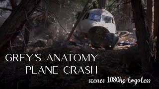 grey’s anatomy plane crash scenepack 1080hp logoless [upl. by Renate]