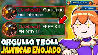 SOLO POR UN quotREDquot 🤔🔥  Fanny TOP 1 GLOBAL PRANK  MOBILE LEGENDS [upl. by Oneal]