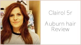 Clairol Age Defy Medium Auburn Hair Dye Review  Auburn Hair Colour [upl. by Anayet]