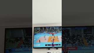 Match Point Nilufer liga turca voley femenino [upl. by Euqirrne]