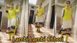 College Ali Chhori  Lambi Lambi Chhori dance by Partigya Nain  Pardeep Boora  Puja Hooda [upl. by Einahpts692]