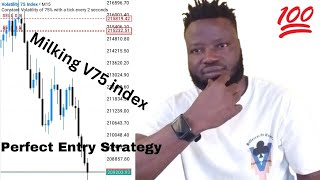 Mastering Sniper Entries on Volatility 75 Index [upl. by Aramenta]