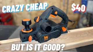 Hand Planer How To For Beginners  Wen 6 Amp Planer Review [upl. by Ahserb]