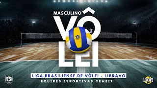 LIGA VÔLEI  VÔLEI MASCULINO CEMEIT x ABV [upl. by Shirlene]