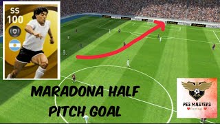 Maradonas long distance Goal🔥  Pes21  PES MASTERS [upl. by Weber]