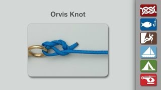 Orvis Knot  How to Tie a Orvis Knot  Fishing Knots [upl. by Roe]