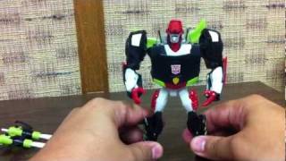 BOTCON 2011 Exclusive SIDESWIPE [upl. by Nahsab]