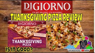 DiGiorno’s Thanksgiving Pizza Review  Is It Good [upl. by Antony]